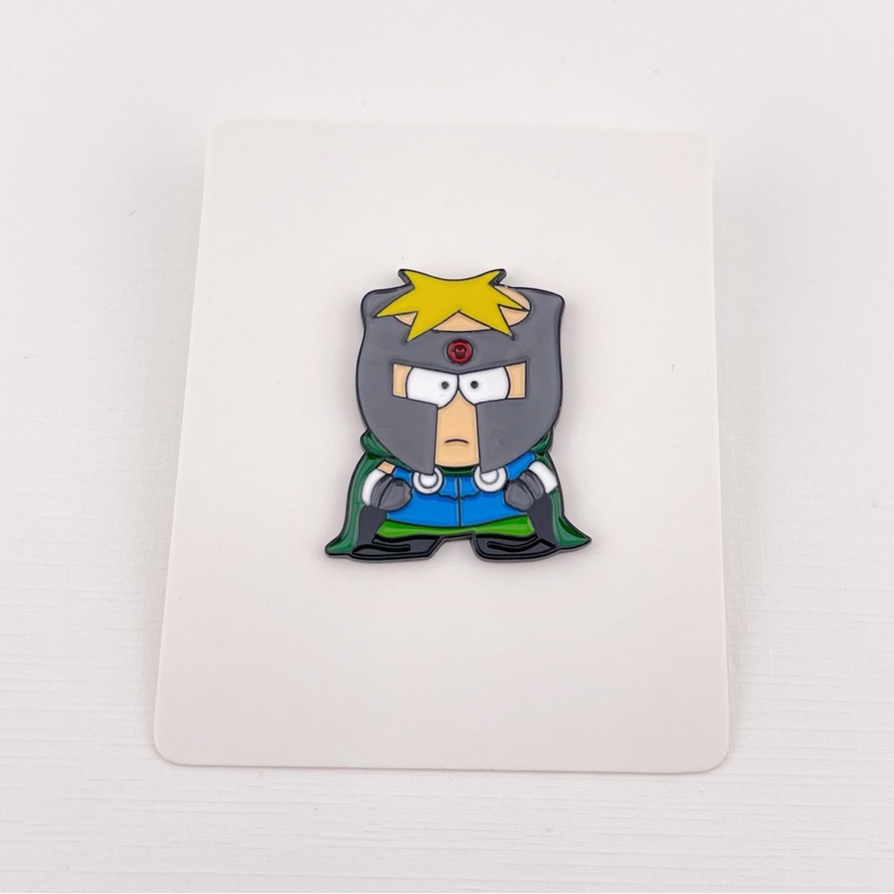 Butters Professor Chaos Enamel Pin Southpark